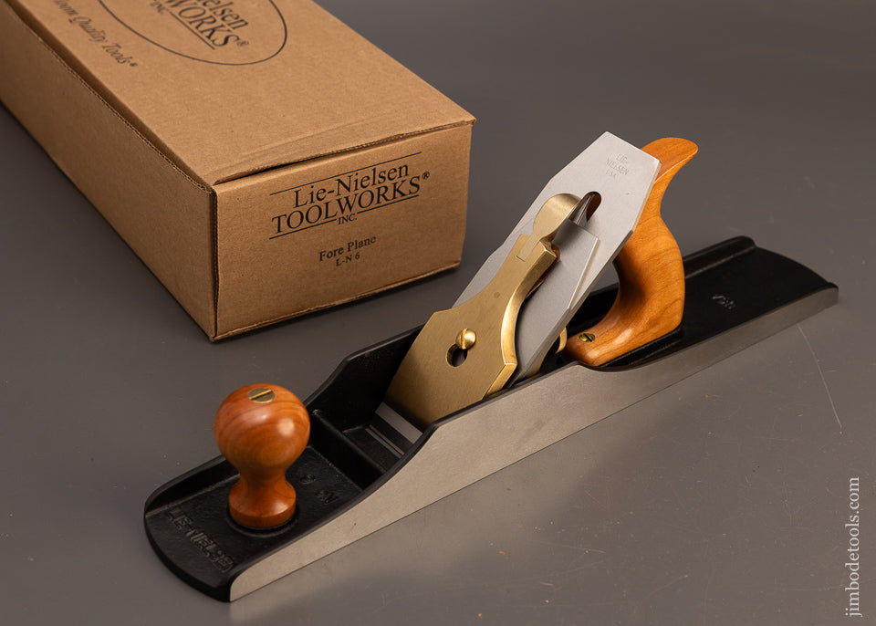 Backordered-&-Unavailable-LIE-NIELSEN-No.-6-Bench-Plane-Mint-in-Box-118320