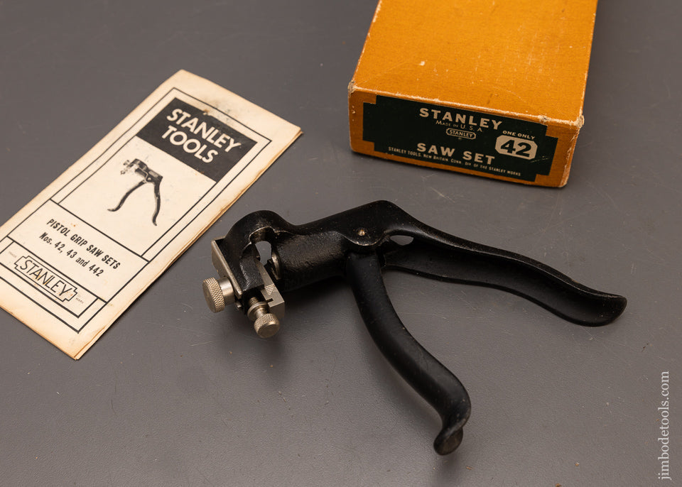 Mint-in-Box-STANLEY-NO.-42X-Saw-Set-118340
