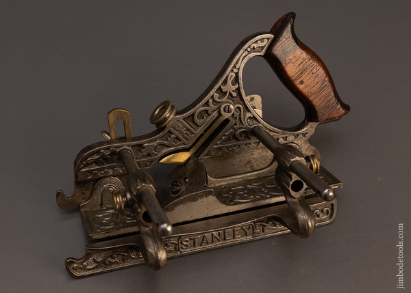 Ornate MILLERS PATENT STANLEY No. 41 Plow & Fillester Plane - 118342
