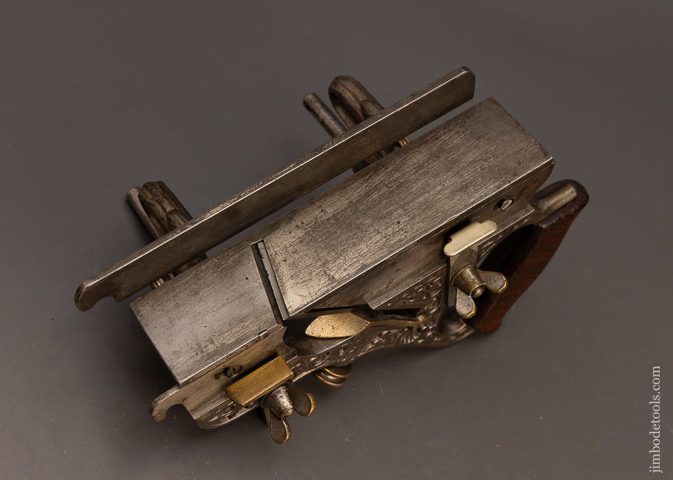 Ornate MILLERS PATENT STANLEY No. 41 Plow & Fillester Plane - 118342
