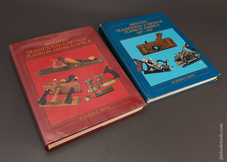 PTAMPIA-Book-Set:-PATENTED-TRANSITIONAL-&-METALLIC-PLANES-IN-AMERICA-VOLUMES-I-&-II-by-Roger-K.-Smith-118352