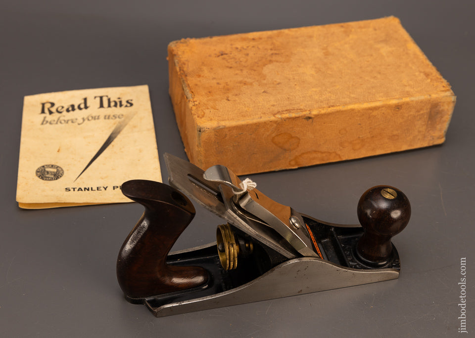 Rare-LONG-Model-STANLEY-No.-2-Smooth-Plane-Near-Mint-in-Box-118355