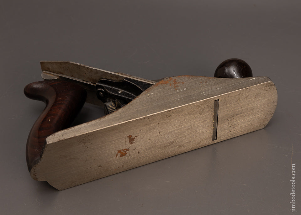 Very-Fine-STANLEY-No.-4-Smooth-Plane-with-War-Time-Casting-118368