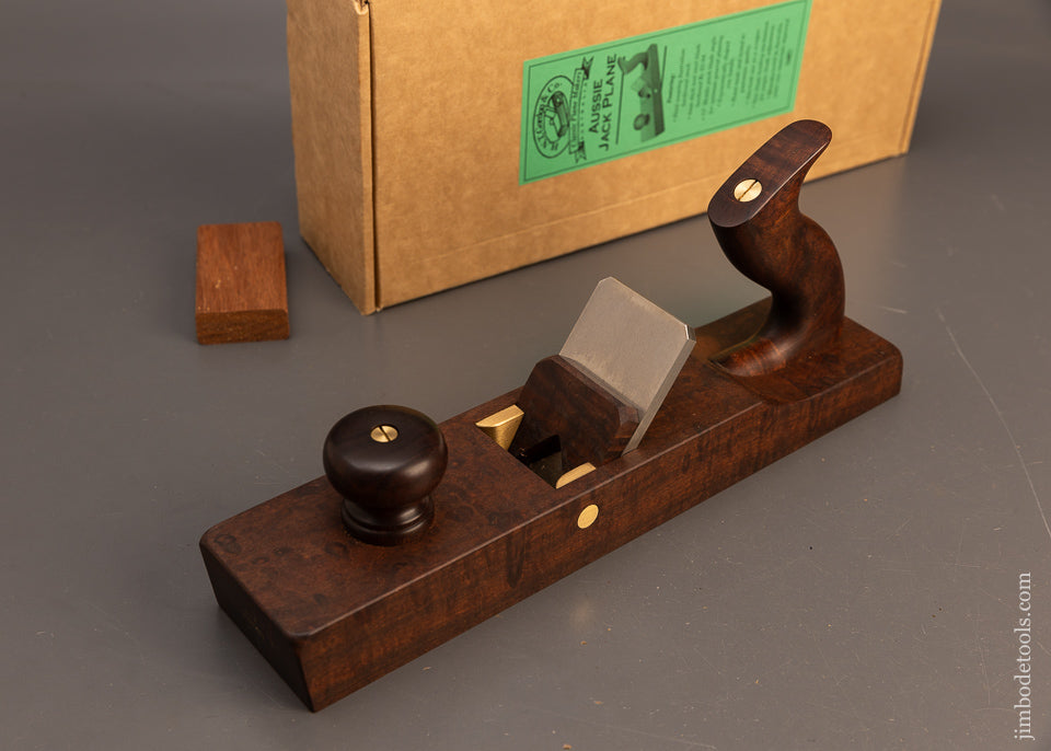 Gorgeous-H.N.T.-GORDON-Ringed-Gidgee-Jack-Plane-Mint-in-Box-118392