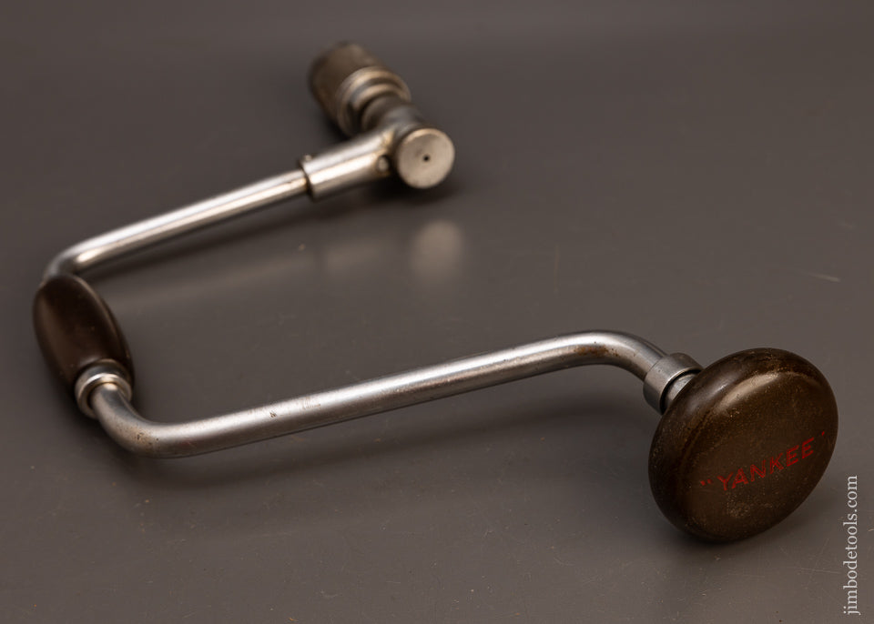 Rare-Size-14-Inch-STANLEY-YANKEE-No.-2100-Heavy-Duty-Bit-Brace-118402