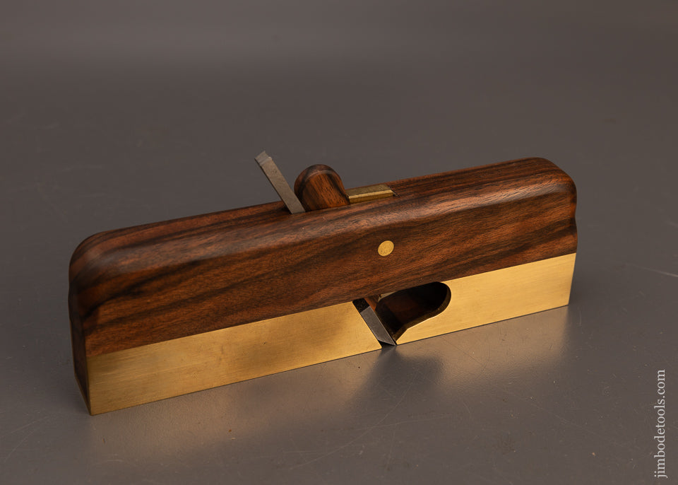 H.N.T. GORDON Macassar Ebony 1 Inch Shoulder Plane Mint in Box118408