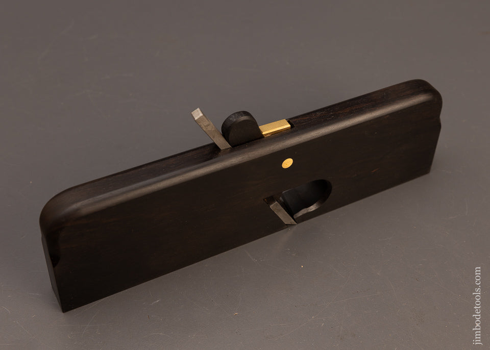 3/4-Inch-Skewed-Ebony-Rebate-Plane-by-H.N.T.-GORDON-Mint-in-Box-118409