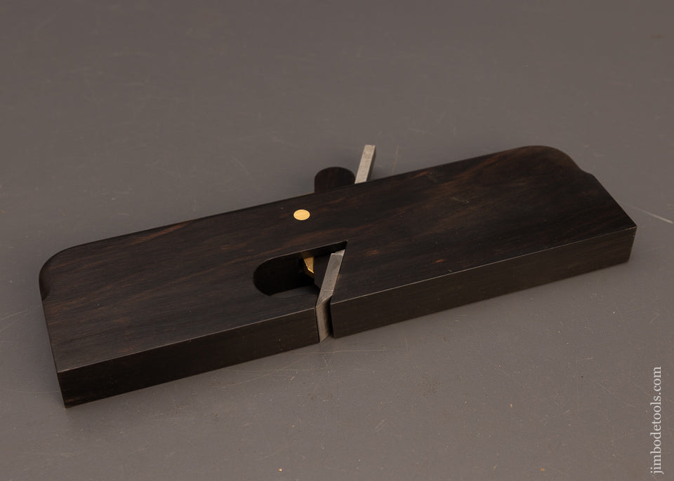 3/4-Inch-Skewed-Ebony-Rebate-Plane-by-H.N.T.-GORDON-Mint-in-Box-118409