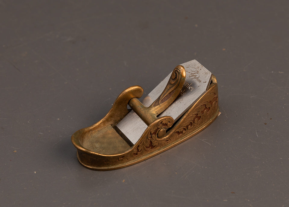 Stunning Ornate Miniature Slipper Plane by PAUL HAMLER - 118410
