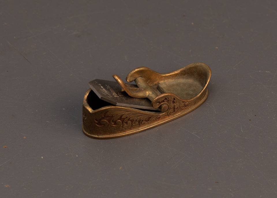 Stunning Ornate Miniature Slipper Plane by PAUL HAMLER - 118410