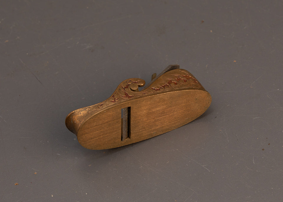 Stunning Ornate Miniature Slipper Plane by PAUL HAMLER - 118410