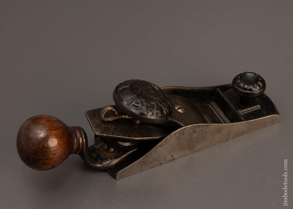 Rare & Fine BAILEY VICTOR No. 1 1/2 Tail Handle Block Plane with Adjustable Mouth - 118417