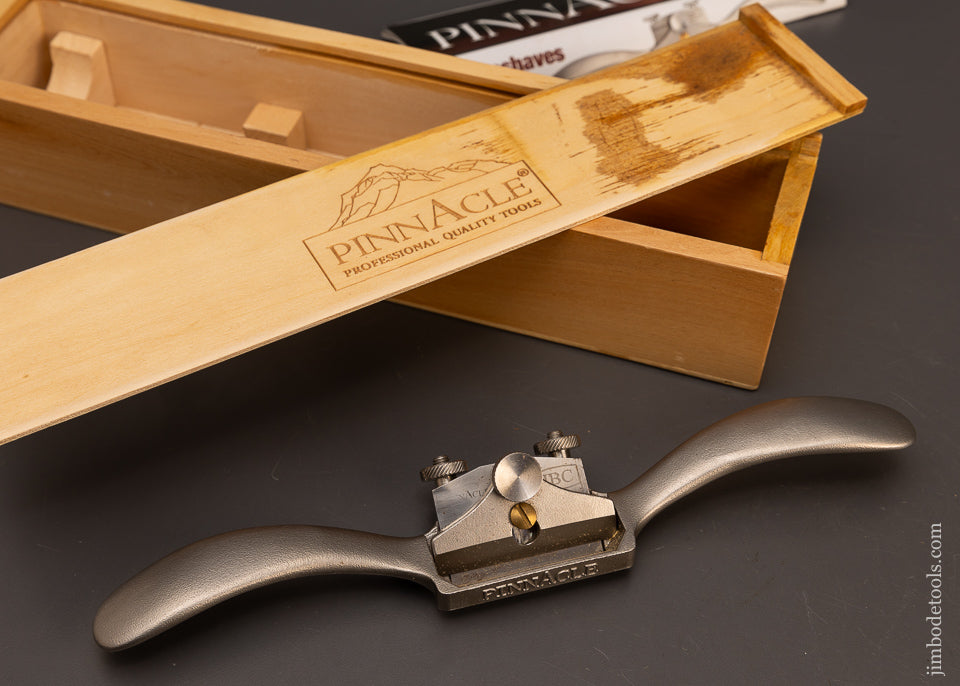 PINNACLE-No.-151-1/2-Round-Bottom-Spoke-Shave-Mint-in-Box-118419