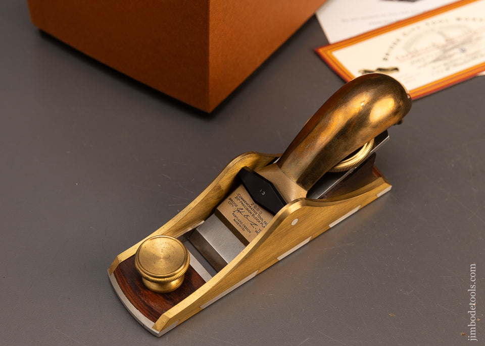 BRIDGE-CITY-TOOL-WORKS-CT-8-Block-Plane-Mint-in-Box-118427