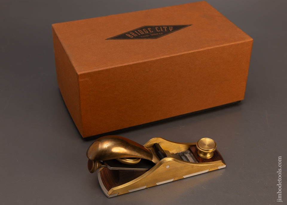 BRIDGE-CITY-TOOL-WORKS-CT-8-Block-Plane-Mint-in-Box-118427