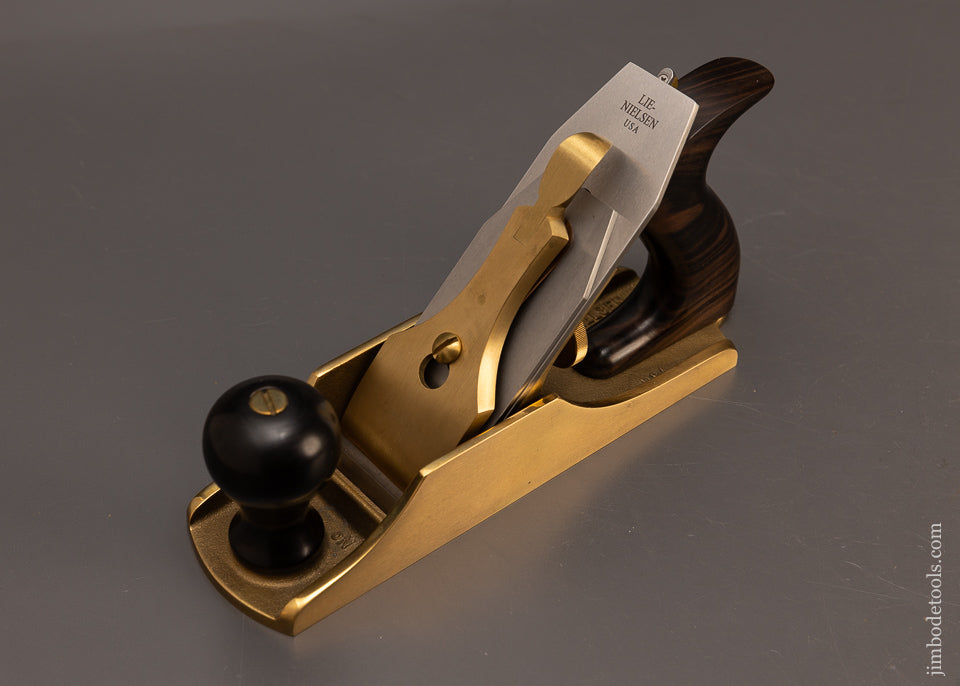 GABON-Ebony-&-Bronze-LIE-NIELSEN-No.-4-Smooth-Plane-118446