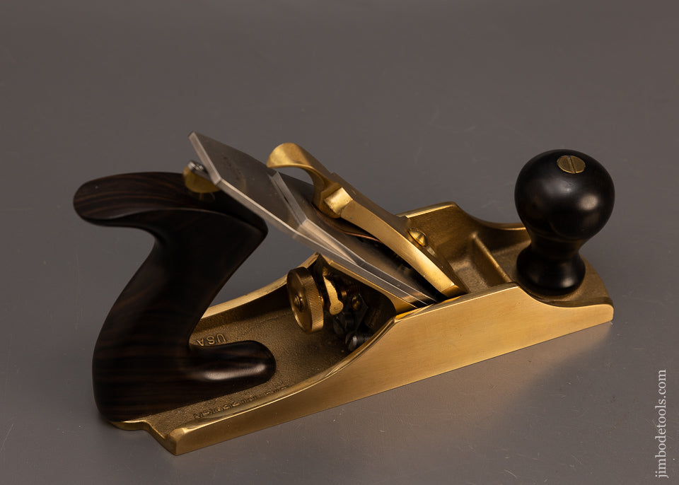 GABON-Ebony-&-Bronze-LIE-NIELSEN-No.-4-Smooth-Plane-118446