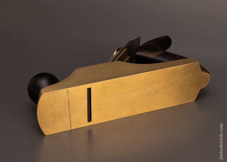 GABON-Ebony-&-Bronze-LIE-NIELSEN-No.-4-Smooth-Plane-118446