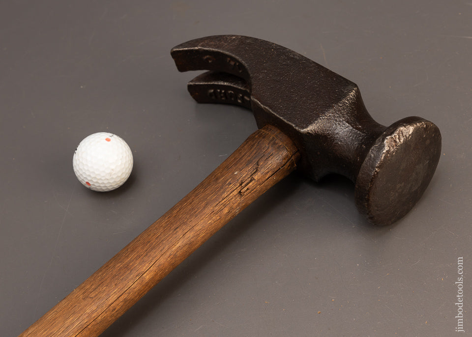 Massive-7-Pound-Carpenter’s-Claw-Hammer-by-WOOLFORD-118456