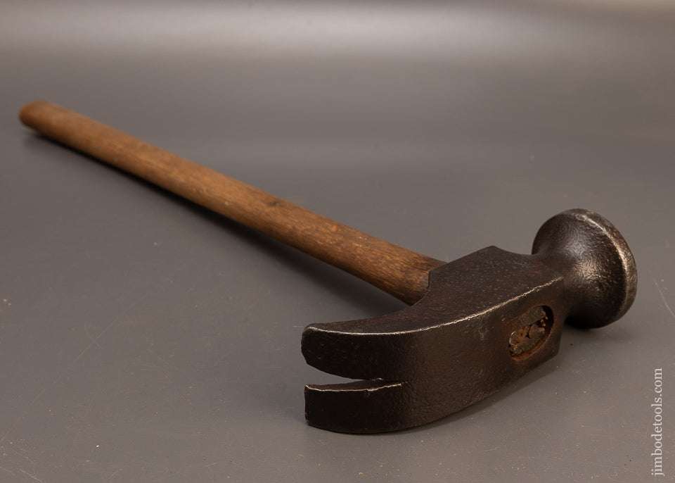 Massive-7-Pound-Carpenter’s-Claw-Hammer-by-WOOLFORD-118456