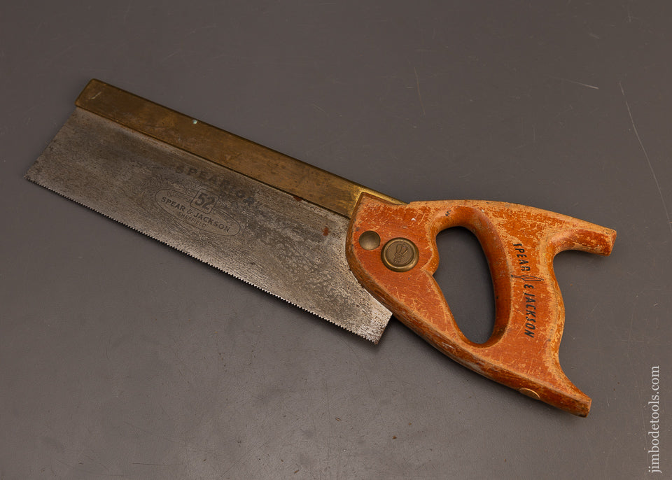 SPEAR-&-JACKSON-No.-52-Brass-Back-Dovetail-Saw-118466