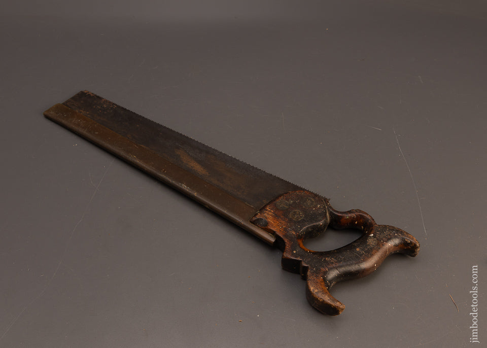 Rare-J.-BRODIE-Brass-Back-Saw-118479