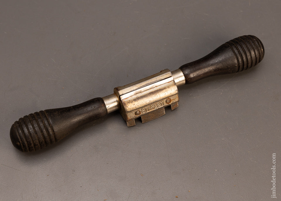 STANLEY-No.-67-Spoke-Shave-with-Round-Bottom-&-Rosewood-Handles-Fine-118480