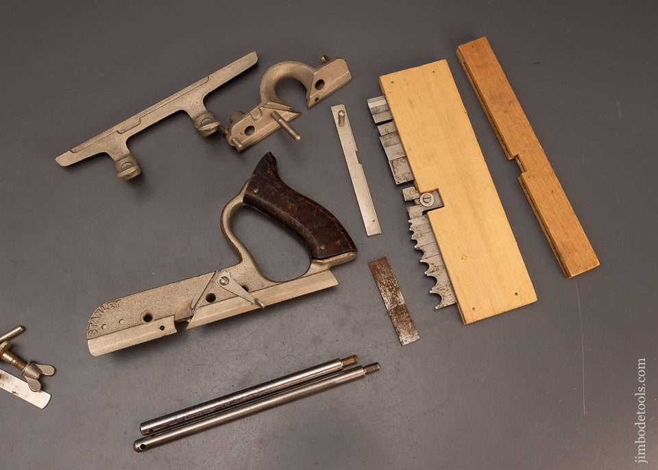 USA Model STANLEY No. 50 Plow Plane 100% Complete Near Mint118500