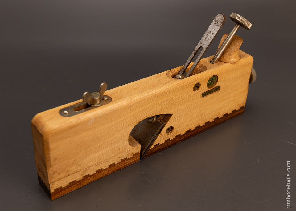 Extra Fine 1 1/4 Inch x 11 Inch Rabbet Plane by E.C.E. with Adjustable ...
