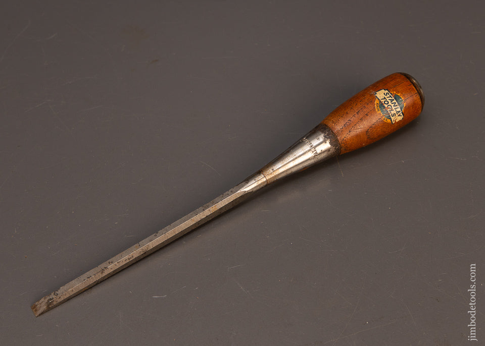 Near Mint 1/4 x 9 Inch STANLEY No. 40 Everlasting Chisel with Decal118542