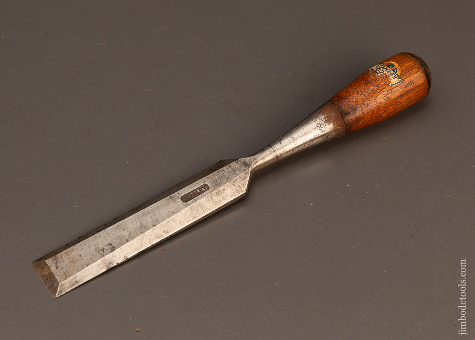 Extra Fine 1 x 9 5/8 Inch STANLEY No. 40 Everlasting Chisel with Decal - 118543