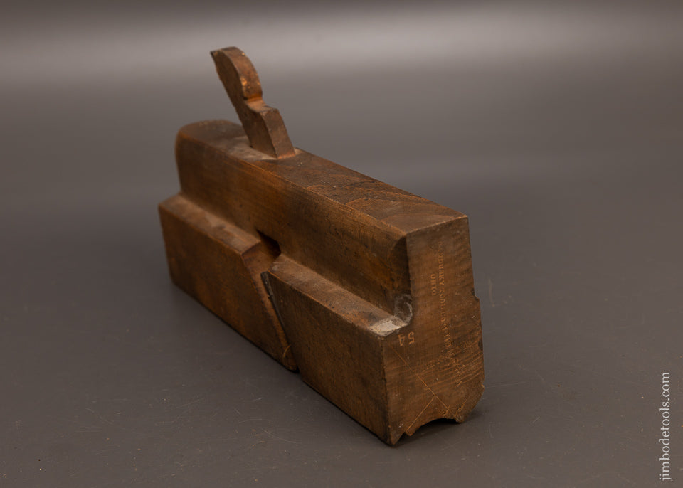 SANDUSKY-TOOLCO.-7/8-Ovoloe-Quarter-Round-Moulding-Plane-Good-118551