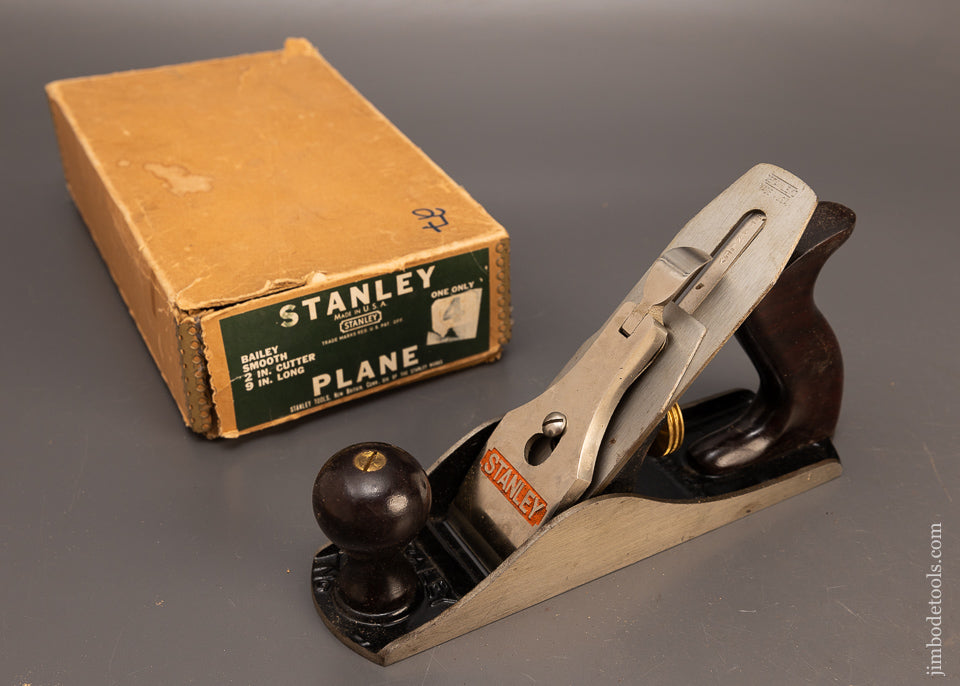 Near-Mint-in-Box-STANLEY-No.-4-Smooth-Plane-118555