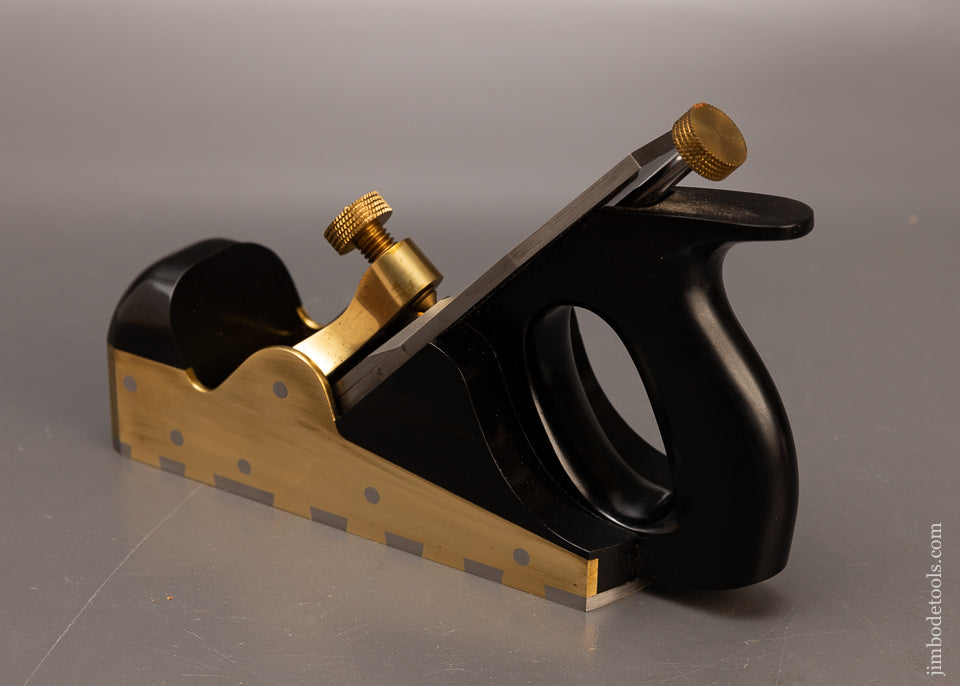 Drop-Dead-Stunning-Dovetailed-Gunmetal-&-Ebony-No.-A6-Smooth-Plane-by-G.-ENTWISTLE-118565