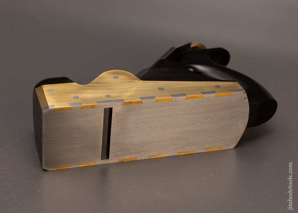 Drop-Dead-Stunning-Dovetailed-Gunmetal-&-Ebony-No.-A6-Smooth-Plane-by-G.-ENTWISTLE-118565