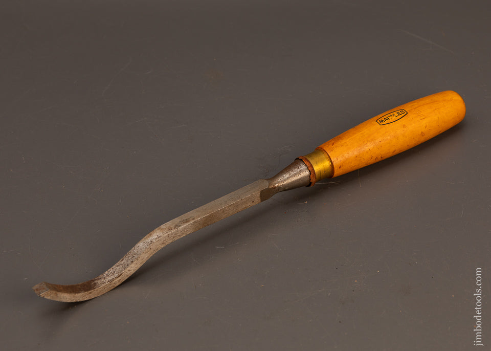 Extra-Fine-3/8-x-13-3/4-Inch-Boxwood-Handled-MARPLES-Swan-Neck-Mortise-Chisel-118571
