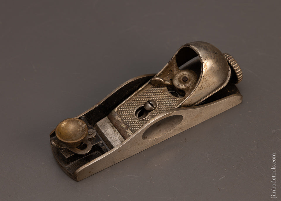 Pretty-Rare-Fine-STANLEY-No.-60-Low-Angle-Block-Plane-with-Adjustable-Mouth-118574