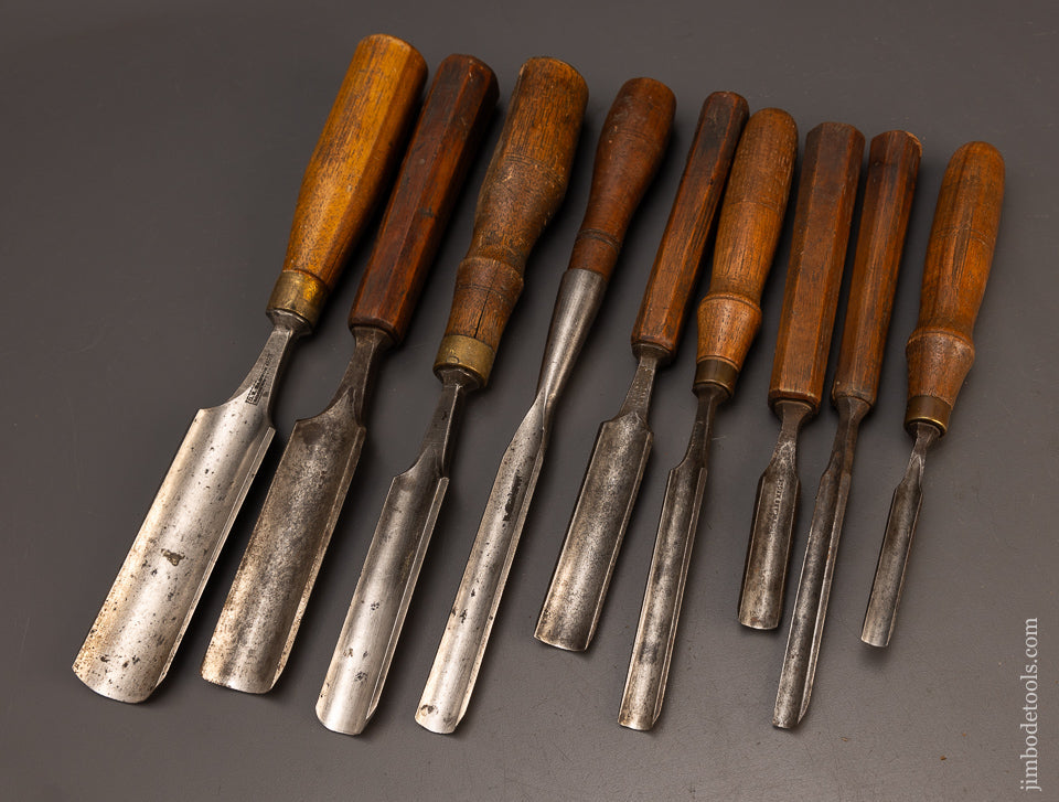 Gouges Neolthic Tool 9 Good Gouges - 118576 – Jim Bode Tools