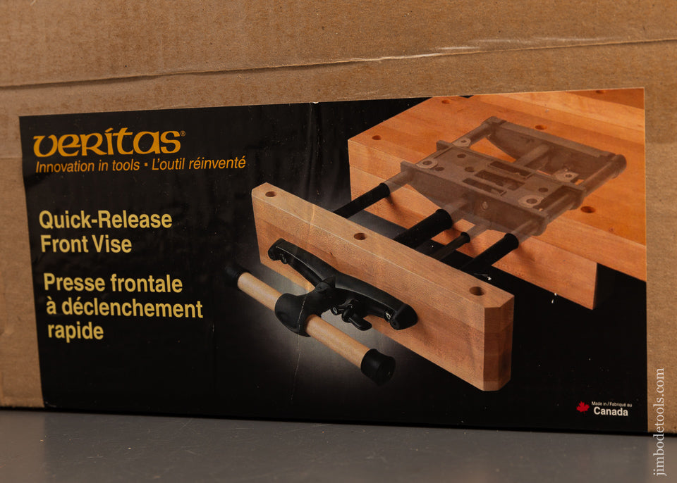 LEE-VALLEY-VERITAS-Quick-Release-Front-Vise-Mint-in-SEALED-Box-118581