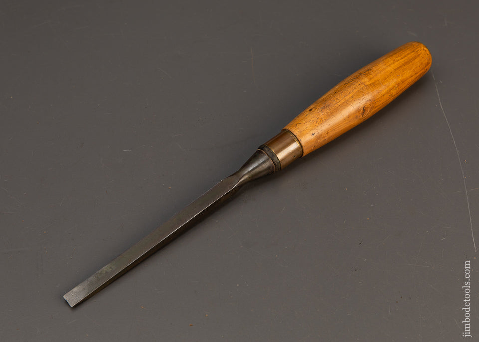 Extra-Fine-MARPLES-3/8-x-12-3/4-Inch-Boxwood-Handled-Mortise-Chisel-118607