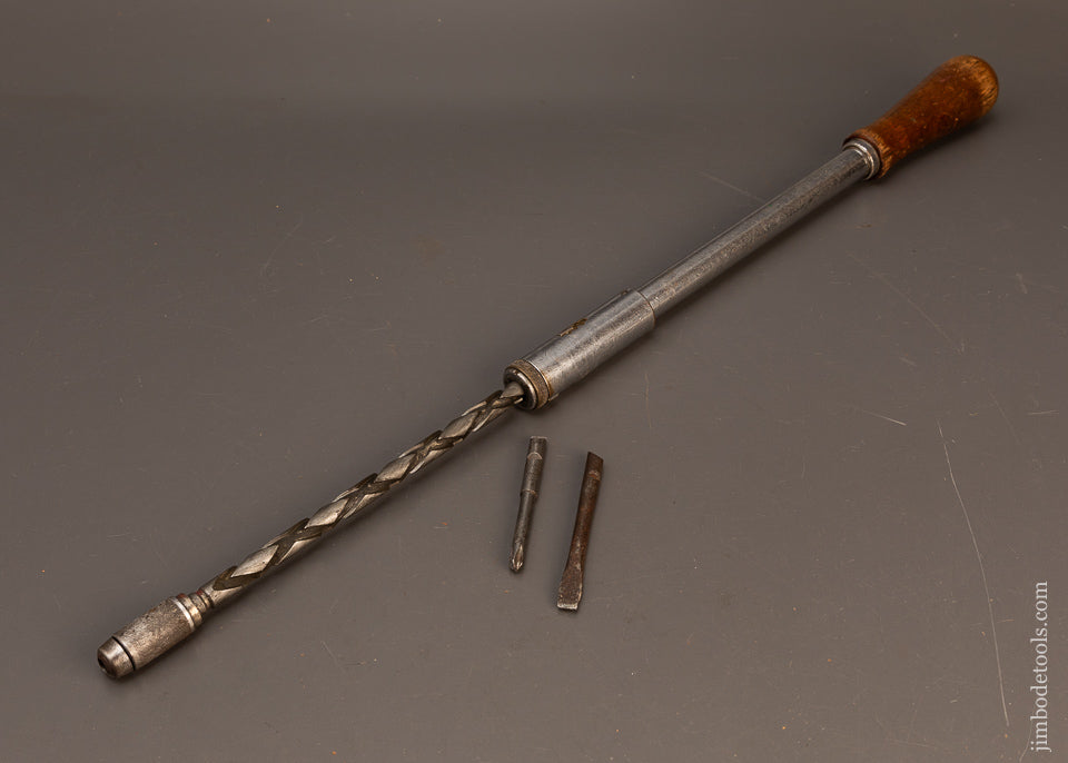 Large YANKEE No. 131A Automatic Screwdriver with 2 Bits - 118613