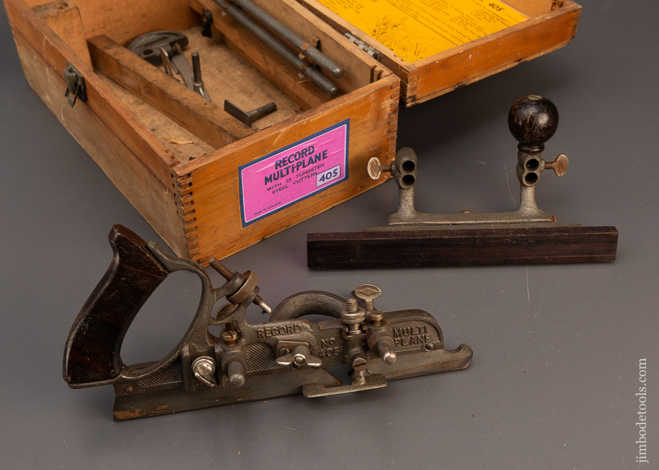 100%-Complete-RECORD-No.-405-Combination-Plow-Plane-118629