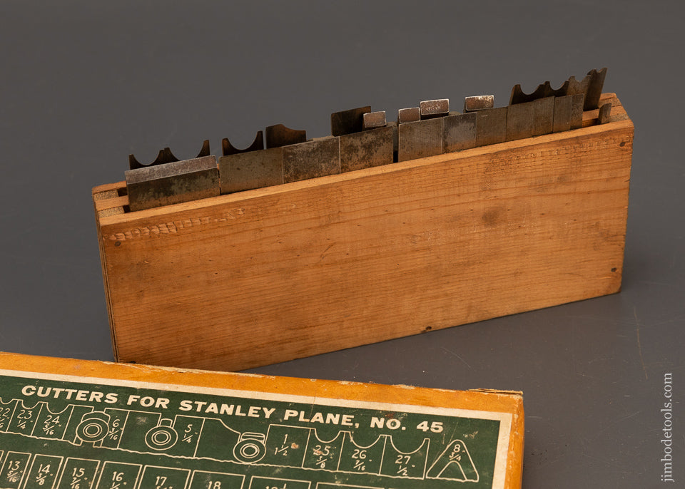 Unused-&-100%-Complete-STANLEY-No.-45-Combination-Plane-118632