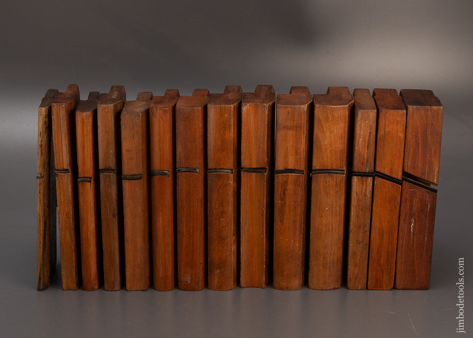 Rare-2-STAR-**-Set-of-14-Moulding-Planes-by-KENDALL-BALTIMORE-118663