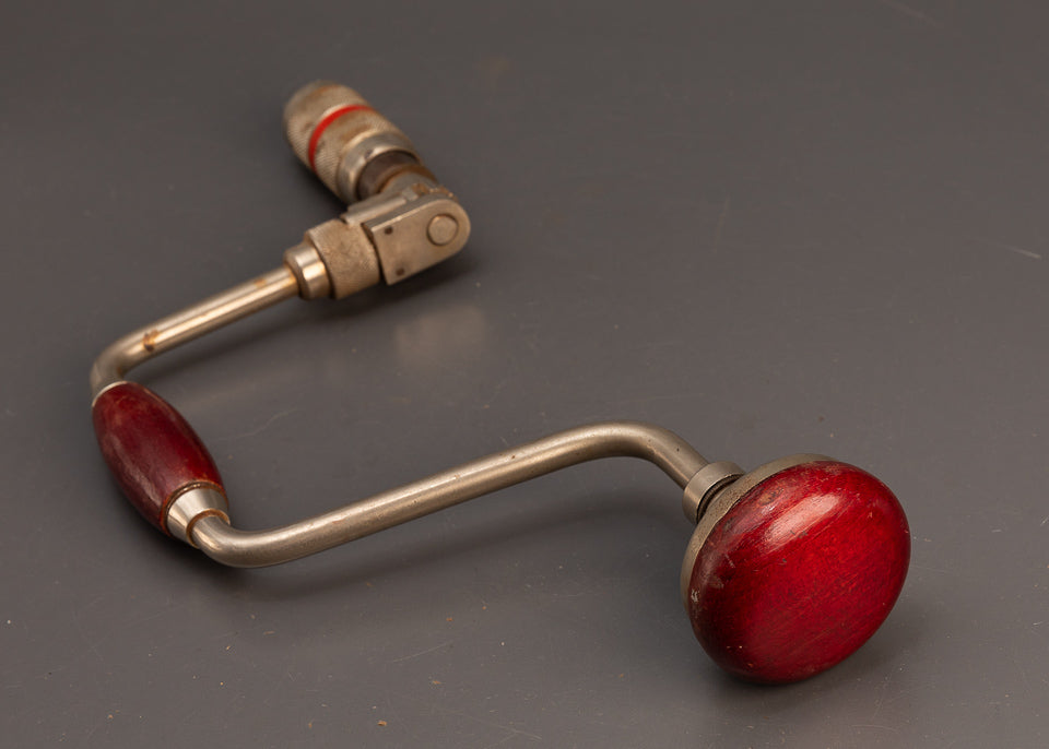 Fine Heavy Duty Bit Brace with 4 Jaw Chuck - 118688