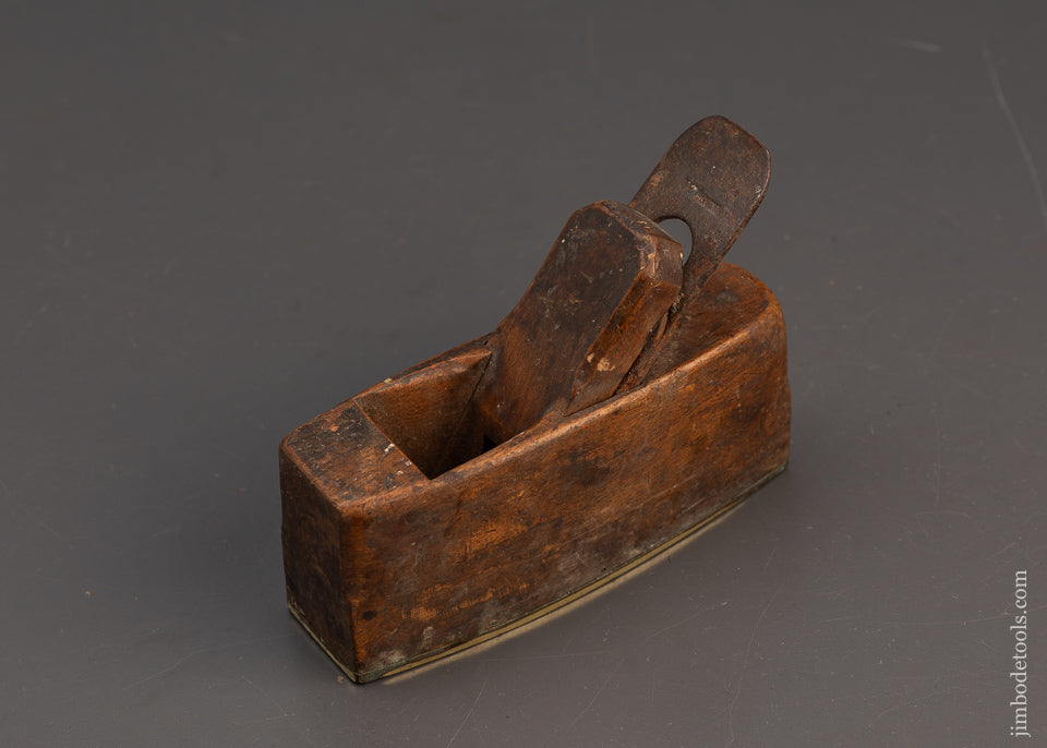 Mini-Brass-Bottom-Coffin-Smooth-Plane-118702