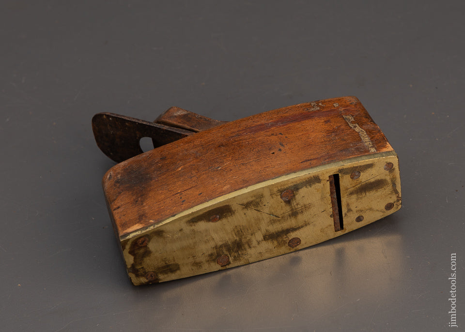 Mini-Brass-Bottom-Coffin-Smooth-Plane-118702