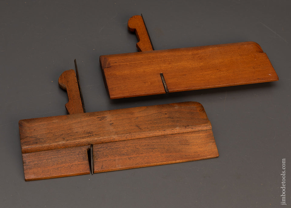 Rare-&-Fine-ATKINSON-BALTIMORE-Pair-of-Side-Bead-Rabbet-Planes-**-118745