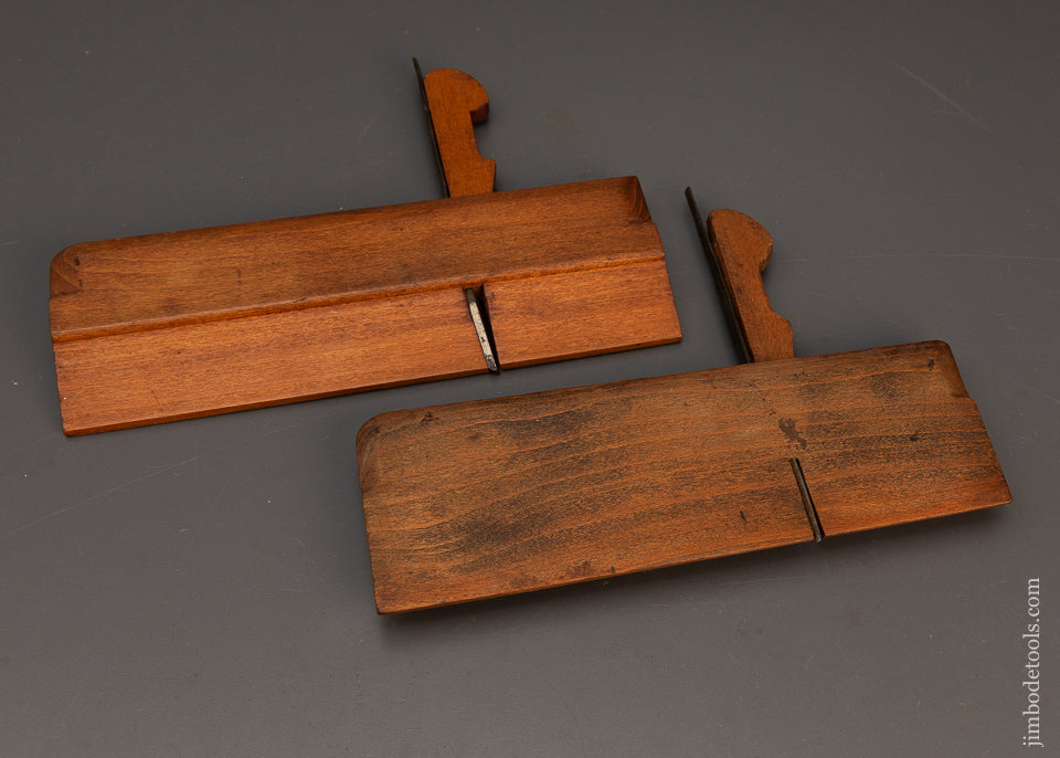Rare-&-Fine-ATKINSON-BALTIMORE-Pair-of-Side-Bead-Rabbet-Planes-**-118745