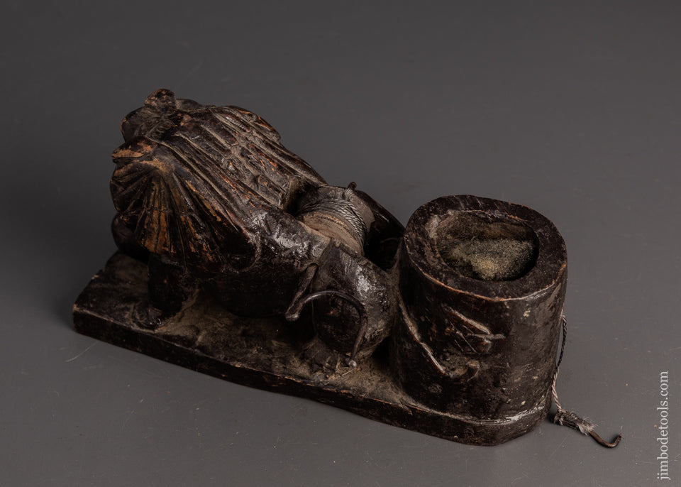 Extra-Large-Carved-Lion-Sumitsubo-Japanese-Ink-Line-118754